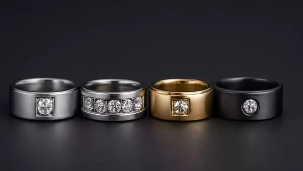 Men’s Diamond Bands: Redefining Modern Elegance