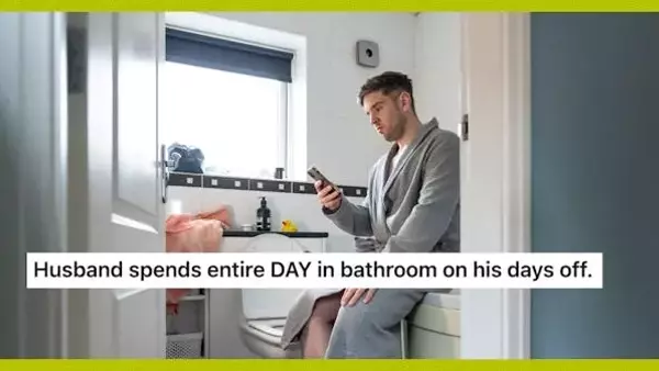 Husband's Excessive Bathroom Breaks Strain Marriage and Family Life