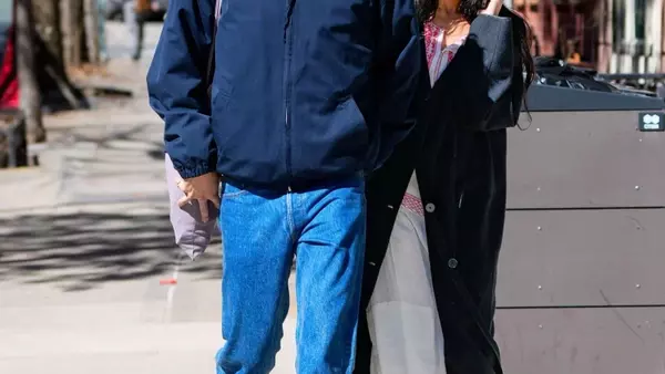 Harry Styles and Zoë Kravitz Showcase Complementary Spring Styles in NYC