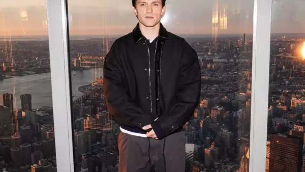 Tom Holland Redefines Tourist Style at Empire State Building