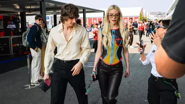 Anya Taylor-Joy's Bold Style Statement at the Japanese Grand Prix