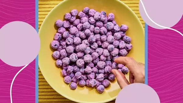 The Ultimate Anti-Inflammatory, High-Protein Snack: Lemon-Blueberry Frozen Yogurt Bites