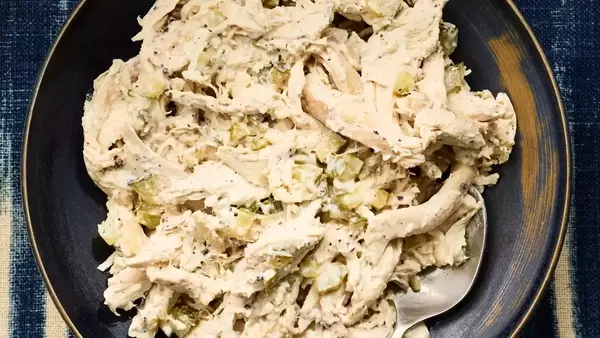 Effortless 3-Ingredient Chicken Salad
