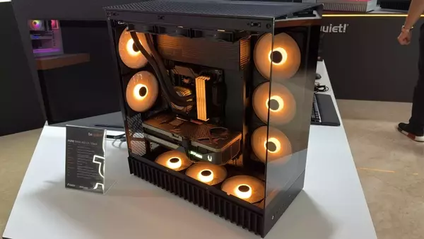 Be Quiet! Unveils Massive New PC Case at Computex for Peak Performance and Extensive Storage