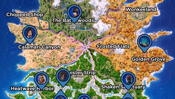 Uncovering Character and Specialist Locations in Fortnite Chapter 7 Season 3