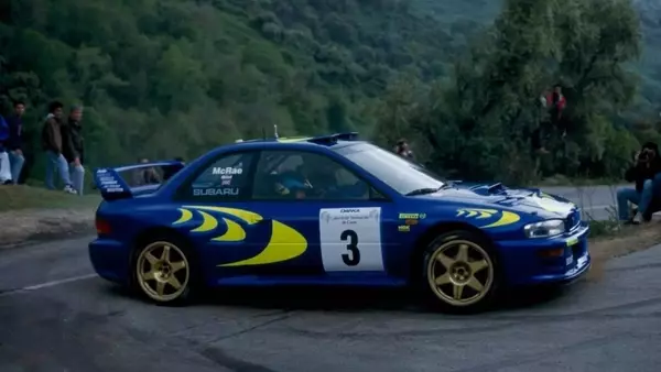 Subaru's Iconic Gold Wheels: A Fortunate Mistake