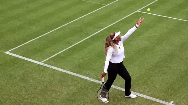 Serena Williams Returns to Court at Queen's Club Championships