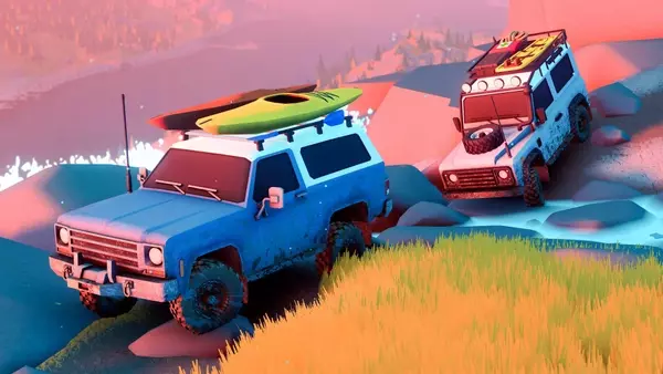 Over the Hill Demo: A Stylized Off-Roading Experience for Driving Enthusiasts