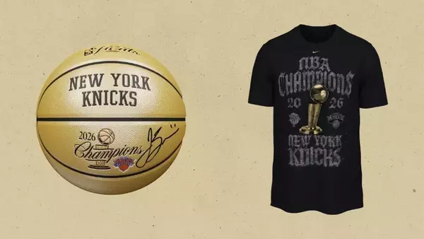 New York Knicks' Historic 2026 NBA Championship Sparks Merch Frenzy
